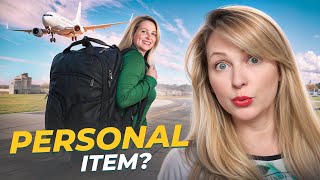 Best personal item bag for international travel [upl. by Allegna631]