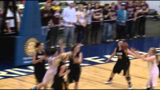 HS Girls Basketball Fosston vs ClearbrookGonvick  Lakeland News Sports  March 5 2013 [upl. by Merill146]