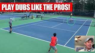 Advanced Doubles Tennis Strategy [upl. by Ihtak]