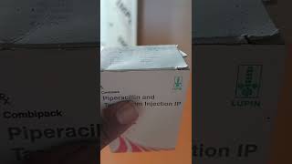 Tazar 45g IV single dose vial   piperacillin and Tazobactam injection lp [upl. by Dugald855]