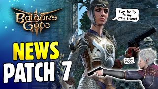 Baldurs Gate 3 Big NEWS Patch 7 Community Update Official Mod Support FAQ [upl. by Notliw]