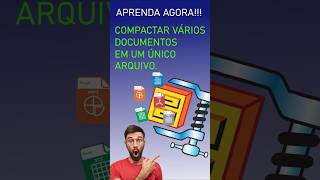 Aprenda Agora a Compactar Vários Documentos em um só Arquivos windows arquivos [upl. by Cicely]