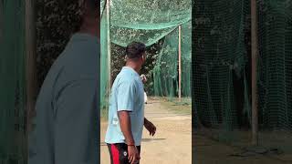 Sachin Yadav batting practice in nets cricket battiing viratkholi 🏏 [upl. by Nutter]