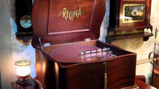 Adeste Fidelis played on the Regina music box [upl. by Rehpotsrik]