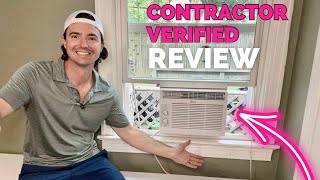 Midea 5000BTU Window Air Conditioner CONTRACTOR VERIFIED REVIEW [upl. by Nlocnil715]