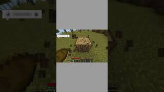 Cutting Oak Wood in Minecraft [upl. by Ruskin]