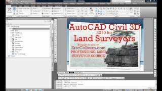 AutoCAD Civil 3D 2010 for Land Surveyors Parcel Copy and Merge Part 2 [upl. by Amerak]