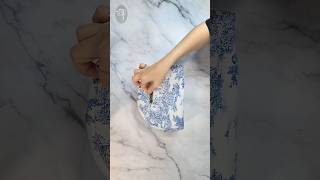 Quick and Easy sewing tips semicircular zipper pouch sewingtutorial [upl. by Burt]