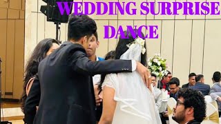 WEDDING SURPRISE DANCE By brides brother and friends Galadari hotel Colombo 28122023 [upl. by Nnylharas]