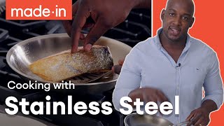 How to Properly Cook With Stainless Steel Pans  Made In Cookware [upl. by Nellaf631]