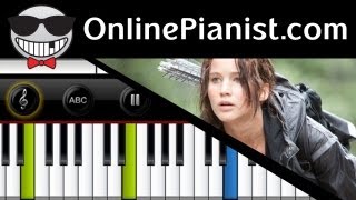 Birdy  Just A Game The Hunger Games Soundtrack  Piano Tutorial [upl. by Brose]