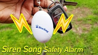 Siren Song Safety Alarm  Full Review  How To Use [upl. by Ydok]