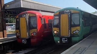 Trains at Haywards Heath [upl. by Barclay]