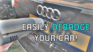 How to Debadge Your Car Easily [upl. by Cesare757]