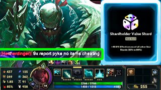 They Think Im Cheating But Im a Shardholder  Pyke  No Item Run [upl. by Friederike]