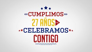 ¡En Bembos cumplimos 27 años y queremos celebrarlo contigo [upl. by Noma]