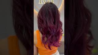 Voilet red hair colour redhightlightsredhair redhaircolor shortvideo shortsvideo shorts [upl. by Helse584]