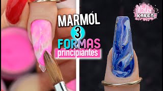 Cómo HACER EFECTO MÁRMOL  3 FORMAS [upl. by Marcia]