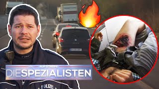 ILLEGALE Spritztour mit dem Auto 🚗 Wieso hat sein Bein GEBRANNT 🔥🦵 ​ Die Spezialisten  SAT1 [upl. by Rehtae]