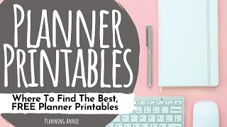 Free Planner Printables [upl. by Madora]