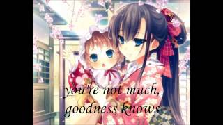 Nightcore  Baby Mine with Lyrics WillGiveKissesForCandy [upl. by Einrae]