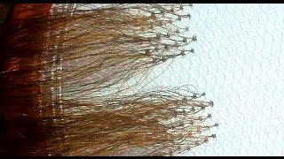 TIP Synthetic hair ventilation natural ends [upl. by Rust]