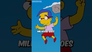 Milhouse Goes Crazy With Power thesimpsons [upl. by Eetak]