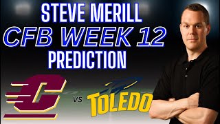 Central Michigan vs Toledo Predictions Picks and Best Bets  Tuesday College Football Picks Week 12 [upl. by Hayilaa]