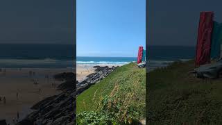 Watching the surfing at Boardmasters newquay uk summer summervibes subscribe travel life [upl. by Lirbij]