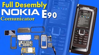 Nokia E90 Disassembly Restoration NokiaComunicators [upl. by Yekcor]