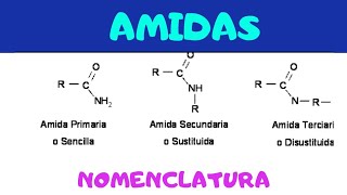 AMIDAS  Nomenclatura de Amidas Sustituídas y NSustituídas [upl. by Dent]