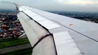 TigerAir Philippines landing in ClarkDMIA Luzon Island [upl. by Redman920]