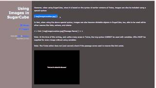 Twine 20 Using Images in SugarCube 10 [upl. by Allemac]