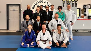 Rolling Panda BJJ  White Belt Fundamentals Class Season 1 Episode 4 91424 [upl. by Dukey]