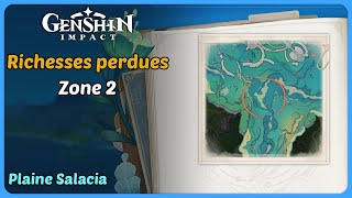 43  Richesses perdues  Zone 2 Plaine Salacia  Genshin impact [upl. by Latta]