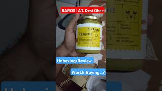 Barosi A2 Desi Ghee Review  Desi Ghee  Cool9Adi  desighee a2ghee barosi pureghee gheebutter [upl. by Beshore]