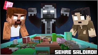 ALİ VE DİLENCİ ÇOCUK ŞEHRE SALDIRDI 😱  Minecraft ZENGİN FAKİR HAYATI [upl. by Izaak]