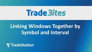 Linking Windows Together by Symbol and Interval [upl. by Lhok]