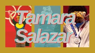 PLATA para Ecuador de TAMARA SALAZAR cada levantamiento Tokio 2020 halterofilia mujer olímpico [upl. by Anrat719]