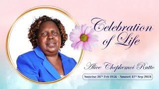 DAY 2 CELEBRATION OF LIFE WELLLIVED OF ALICE CHEPKEMOI RUTTO [upl. by Htebzil]