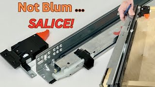 A Better Drawer Slide  How to Install SALICE F70 Undermount Drawer Slides [upl. by Eleets]