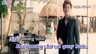 Karaoke Nụ hôn và nước mắt Lâm Chấn Huy beat gốc YouTube [upl. by Anrahc]