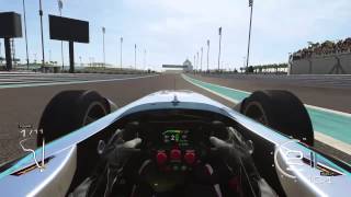 Powerlap Yas Marina Formula E Forza Motorsport 5 [upl. by Hayyim365]