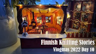 Finnish Knitting Stories  Vlogmas 2022  Day 10 [upl. by Ynaffat663]