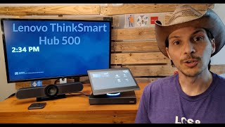 Lenovo ThinkSmart Hub 500  Product Overview amp Demo [upl. by Ahsiyn143]