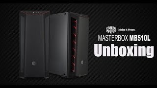 Budget Gaming Cooler Master Casing MasterBox MB510L  Tech Land [upl. by Lexie647]