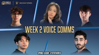 BTK vs GG Voice Comms Revealed  2024 NACT Spring  Mobile Legends Bang Bang [upl. by Berkie]