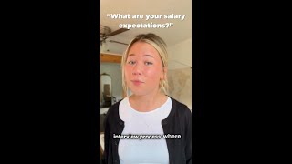 How To Answer quotWhat Are Your Salary Expectationsquot [upl. by Nolaj]