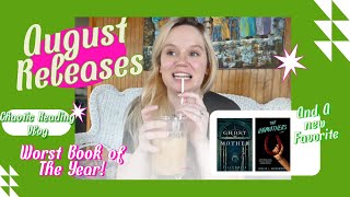 Reading My Least Favorite Book of the Year amp Other August Releases  Chaotic Reading Vlog [upl. by Hgiel480]