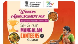 Winner Announcement for Logo and Tagline Contest for SHG run Mangalam Canteens in Gujarat [upl. by Atteve]